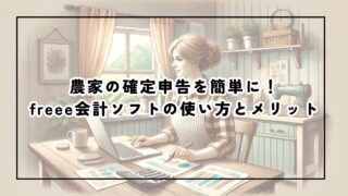 農家の確定申告を簡単に!freee会計ソフトの使い方とメリット